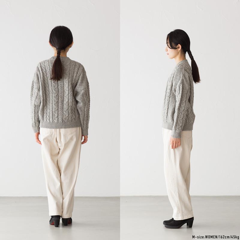 Oldderby Knitwear 英国製 オールドダービー ニットウェア アラン編み