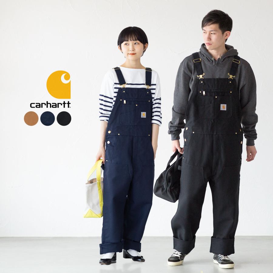 Carhartt（カーハート） ダック ビブ オーバーオール 102776 ブラウン