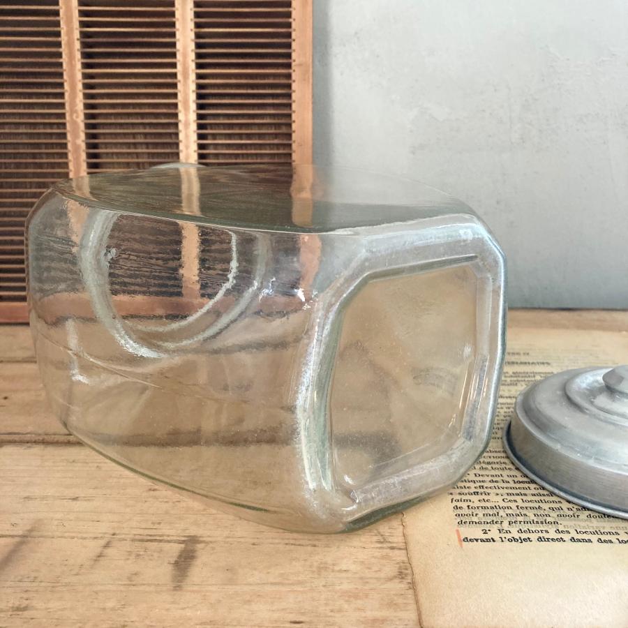 アンティーク 菓子瓶 昭和レトロ 古道具 ゆらゆらガラス 骨董品