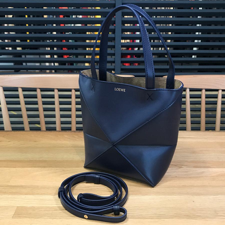 LOEWE（ロエベ） 【新品同様】ロエベ パズルフォルド トート ミニ