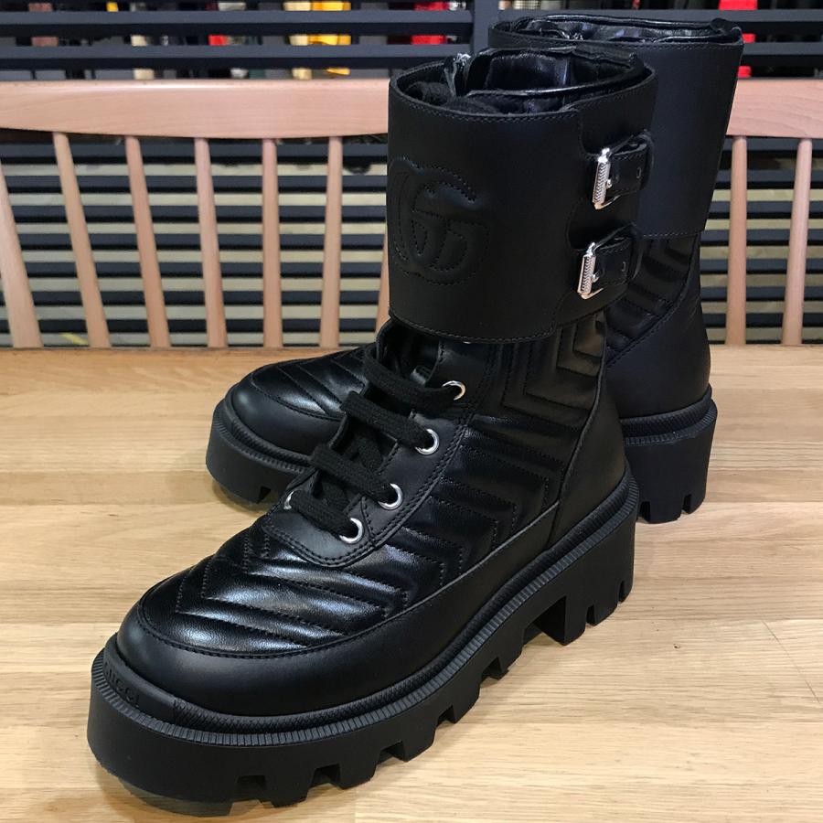 GUCCI（グッチ） 【超美品】グッチ GGマーモント Vステッチ ショート