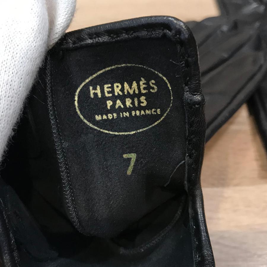 HERMES（エルメス） 【超美品】エルメス セリエ レザーグローブ 手袋