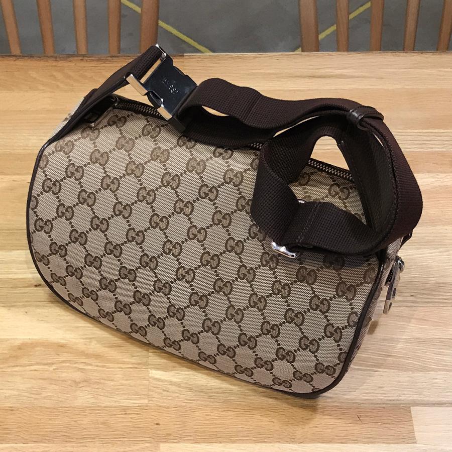 GUCCI（グッチ） 【超美品】グッチ GG柄 GGキャンバス ボディバッグ