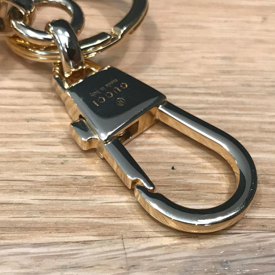 GUCCI（グッチ） 【新品同様】グッチ ダブルG キーチェーン キーリング