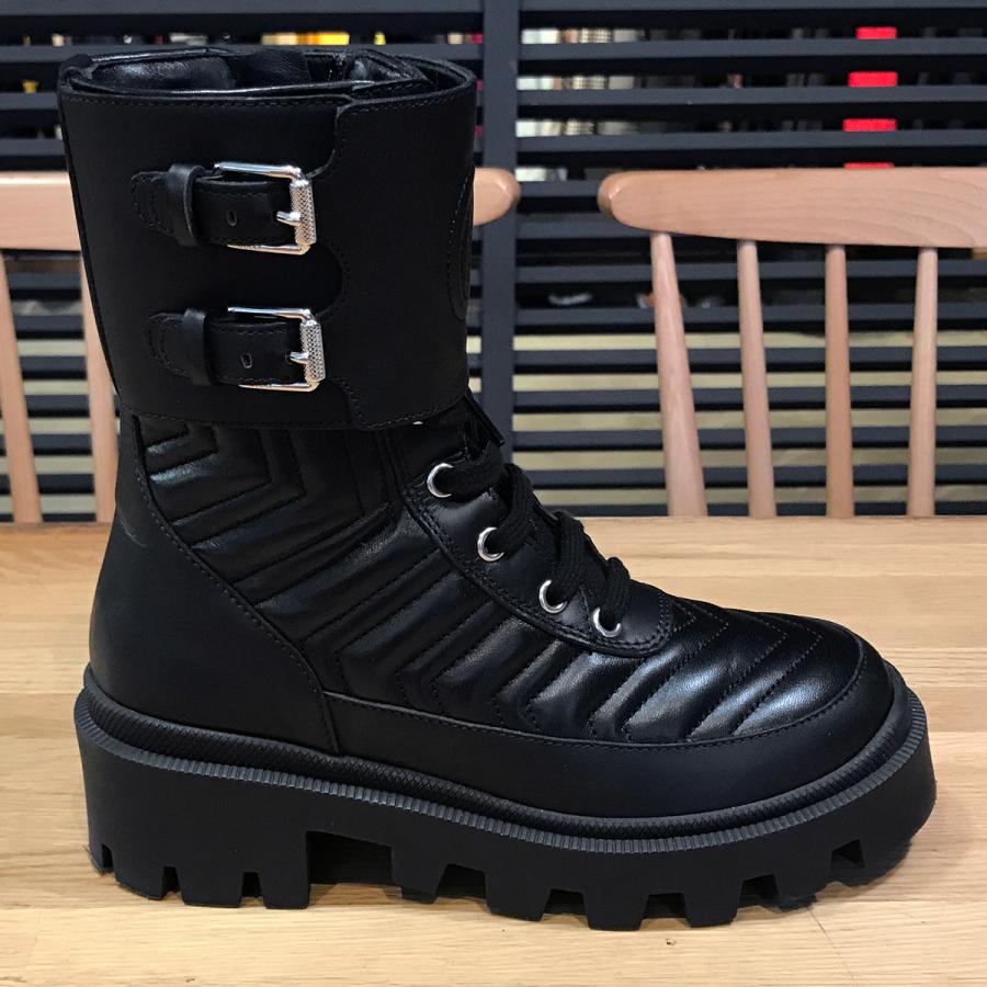 GUCCI（グッチ） 【超美品】グッチ GGマーモント Vステッチ ショート