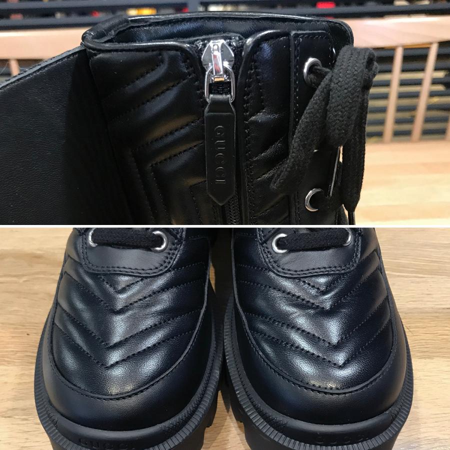 GUCCI（グッチ） 【超美品】グッチ GGマーモント Vステッチ ショート