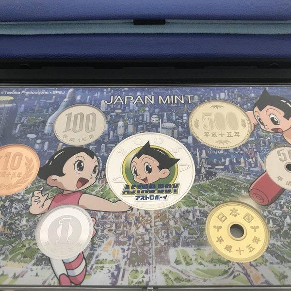 鉄腕アトム 誕生記念 2003 プルーフ貨幣セット（平成15年） 記念硬貨