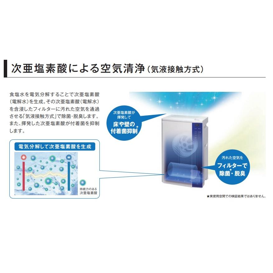 人気の在庫商品】PANASONICジアイ―ノF-JML30-W 主に24畳に対応。次亜