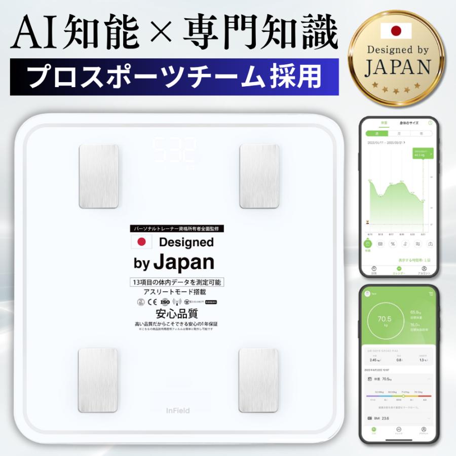InField（インフィールド） AI× 体組織計 体重計 ランキング 1位