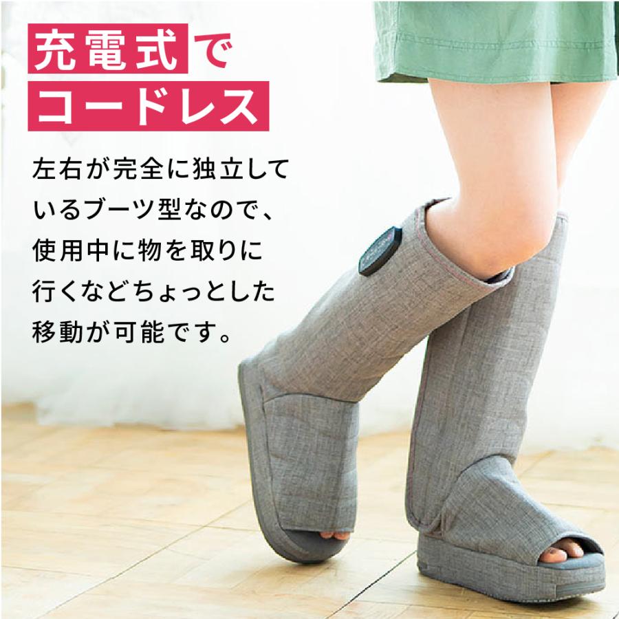 ヴァルテックス リフレキュット EMS ストレッチブーツ フット