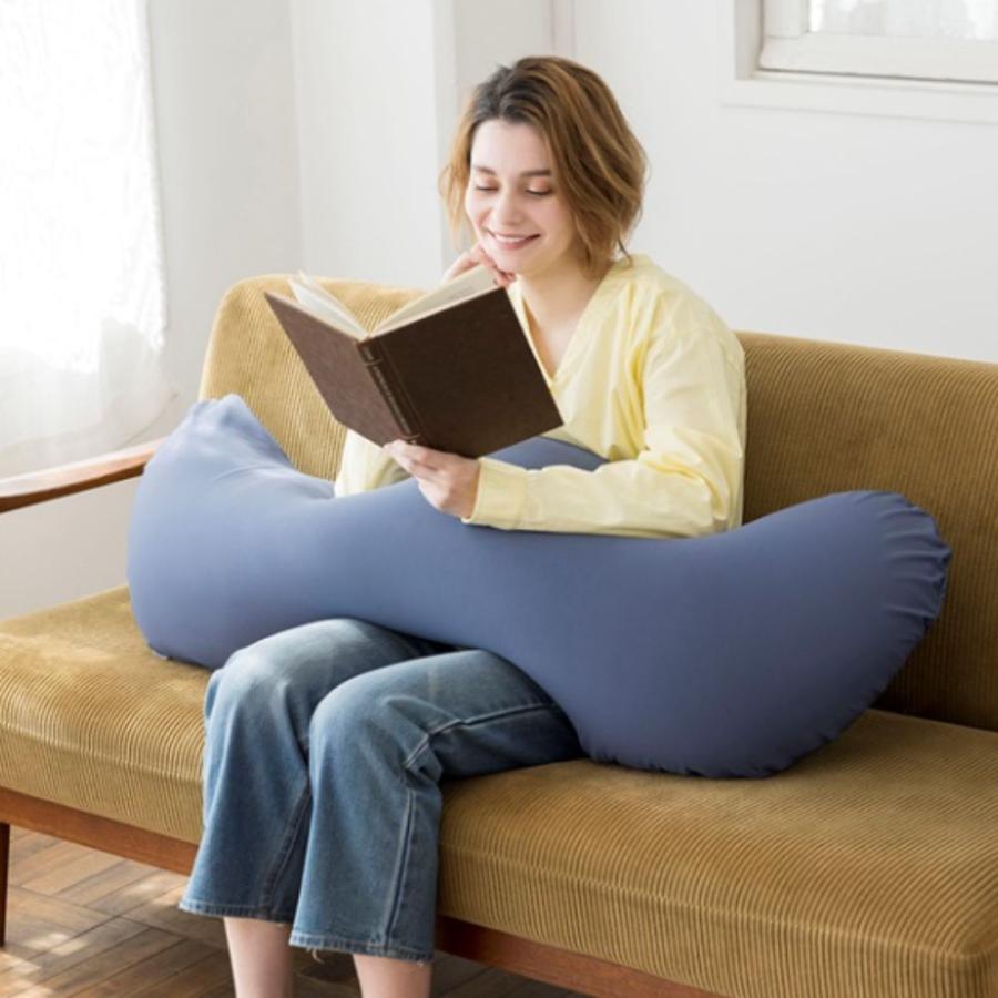 MOGU（モグ） 雲に抱きつく夢枕 抱き枕 本体 専用カバー付 日本製 腰痛