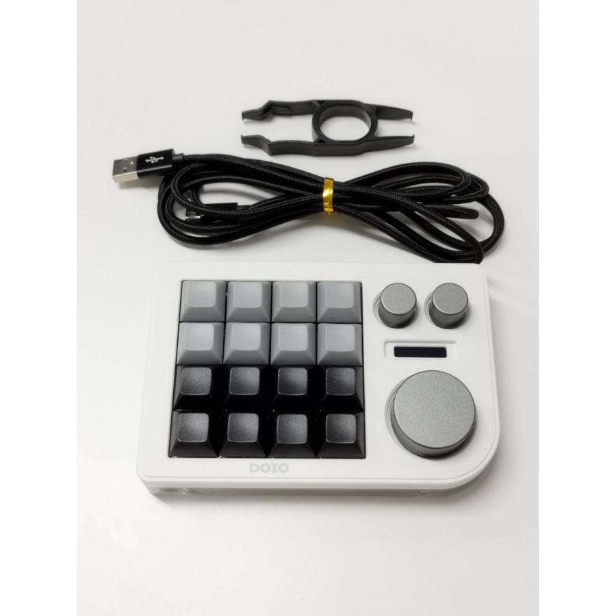 DOIO KB16 左手デバイス マクロメカニカルキーボード : 中古パソコン