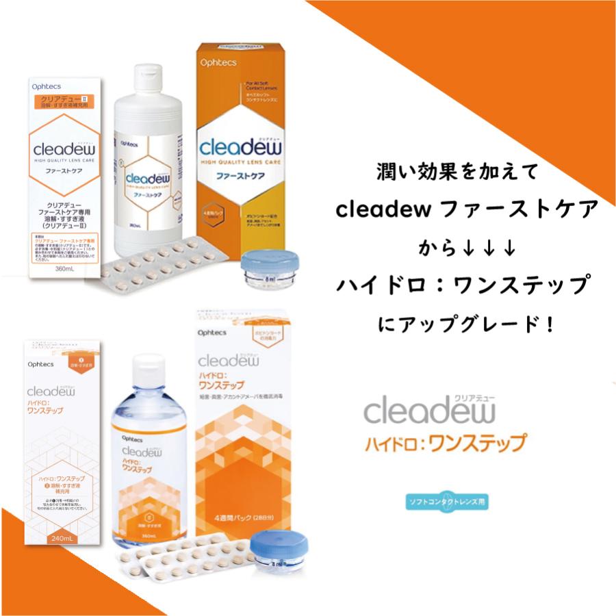 cleadew クリアデュー ハイドロワンステップ 90日分×4箱 360日分②