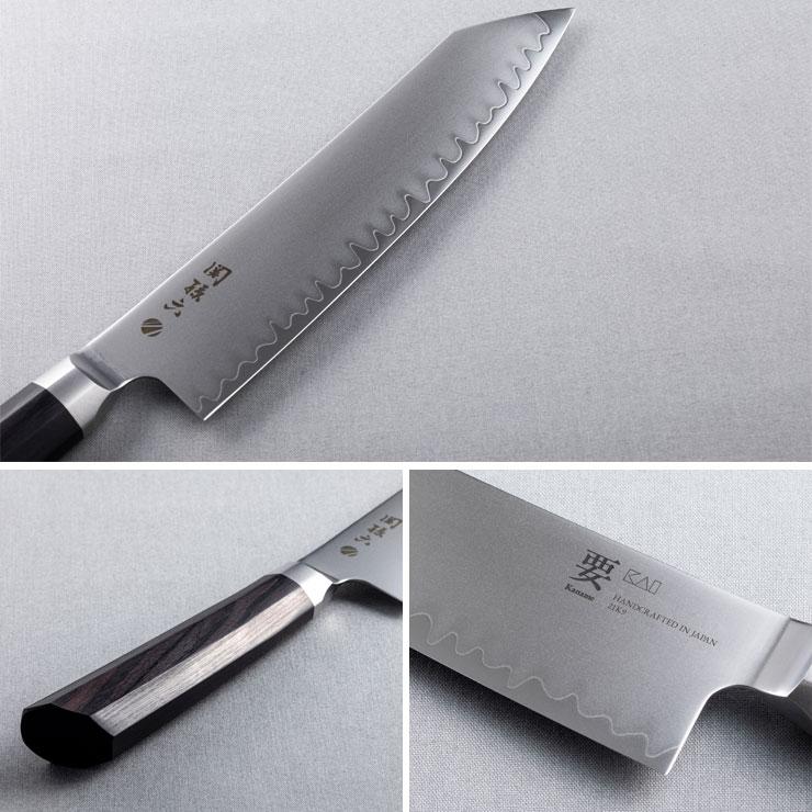 関孫六 要 切付5寸 150mm AE5501 貝印 kai マスターライン 三徳包丁