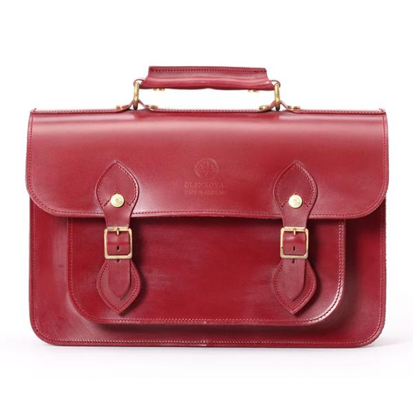 GLENROYAL（グレンロイヤル） サッチェルバッグ/13インチ/ボルドー