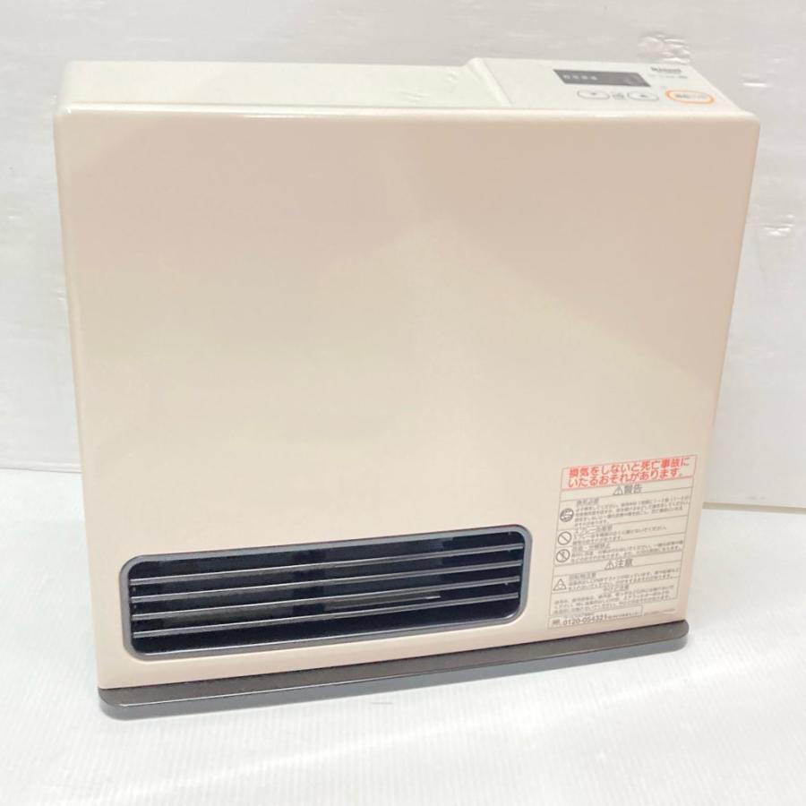 中古 リンナイ 都市ガス用13A ガスファンヒーター RC-U2403E 7〜9畳