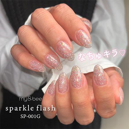 my&bee マイビー スパークルフラッシュセットA（001〜006／6色） SP