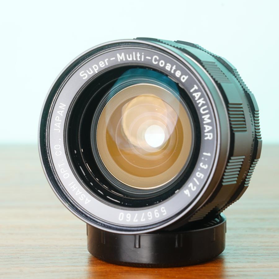 ペンタックス [美品] Super Multi Coated Takumar 24mm f3.5 広角 M42