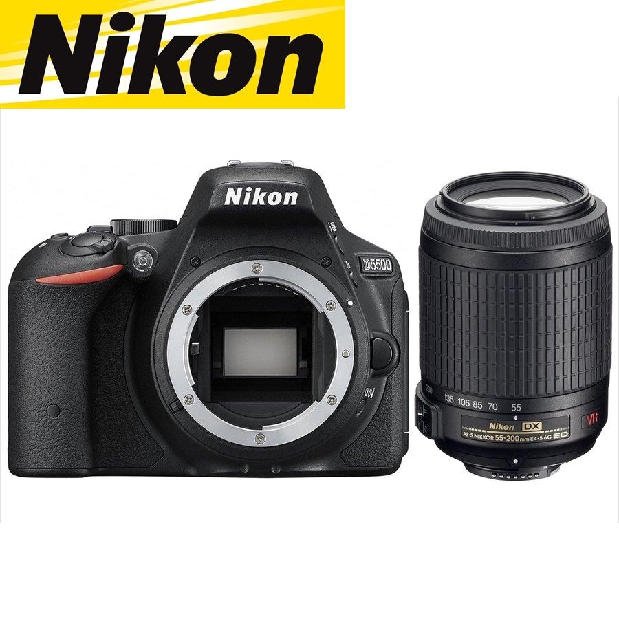 ニコンD ニコン Nikon D5500 AF-S 55-200mm VR 望遠 レンズセット