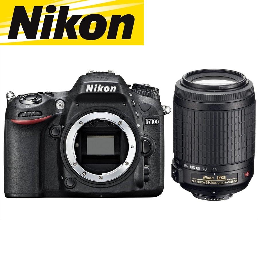 ニコンD ニコン Nikon D7100 AF-S 55-200mm VR 望遠 レンズセット