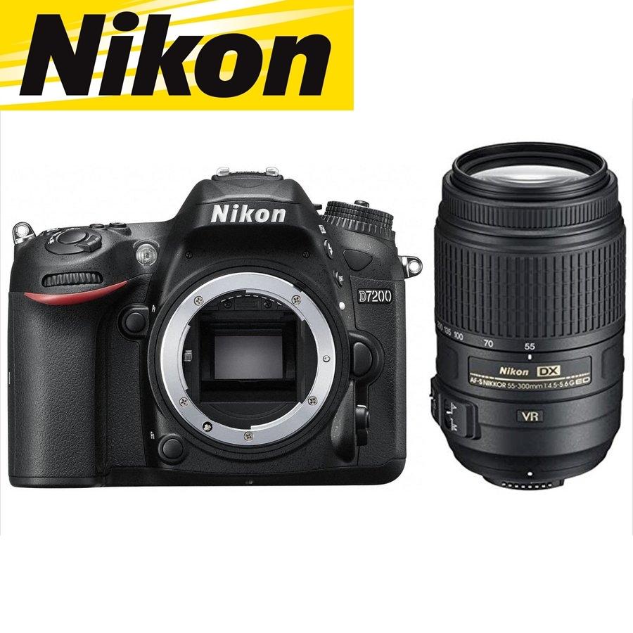 ニコンD ニコン Nikon D7200 AF-S 55-300mm VR 望遠 レンズセット