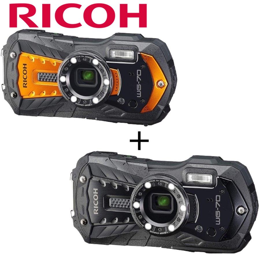 RICOH WG リコー WG-70 2台セット 業務用デジタルカメラ 工事 建築 工
