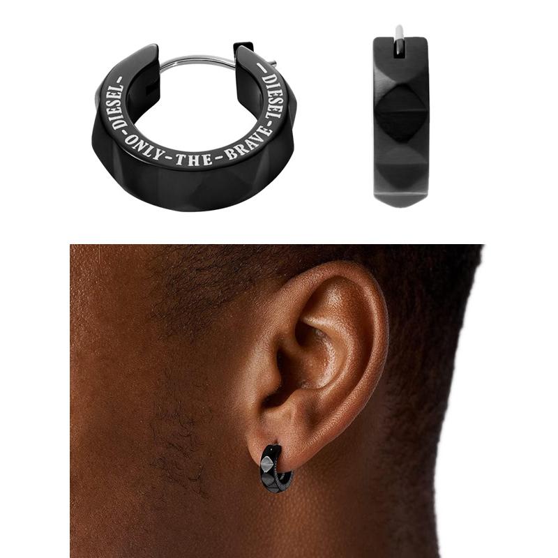 DIESEL（ディーゼル） ピアス アクセサリー フープピアス メンズ