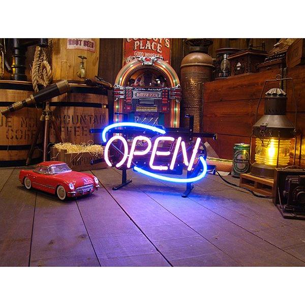 アメリカン レトロ オープン＆サークル ネオン管 アメリカ雑貨