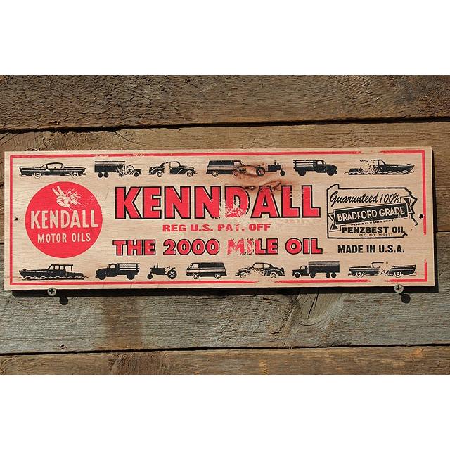 アメリカンガレージ ミニウッドサイン （ケンドル） アメリカ雑貨