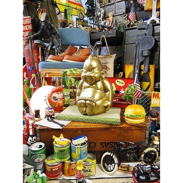 大阪名物ビリケンさんの縁起のええ置物 （Lサイズ） ※ミニ畳は別売です