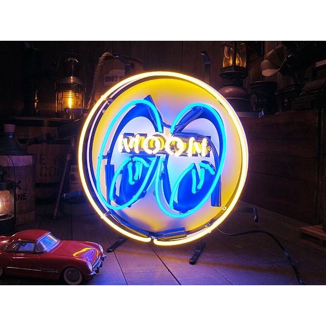 即納】【在庫あり】ムーンアイズ アイボールロゴ ネオン管 □ アメリカ