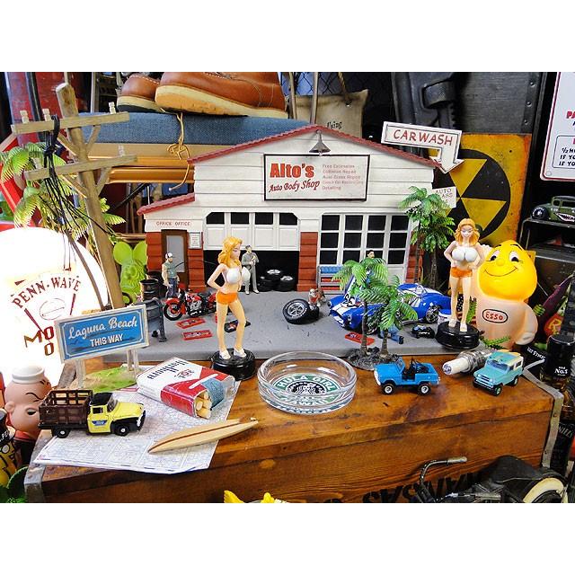 ハワイアン ガラスアシュトレイ （フラガールハワイ） □ アメリカン