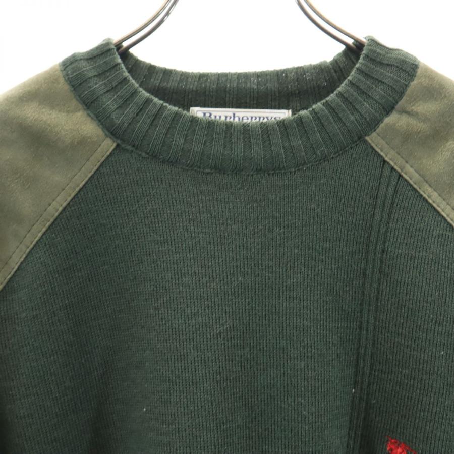 Burberrys バーバリーズ 90s イギリス製 オールド コンバットニット