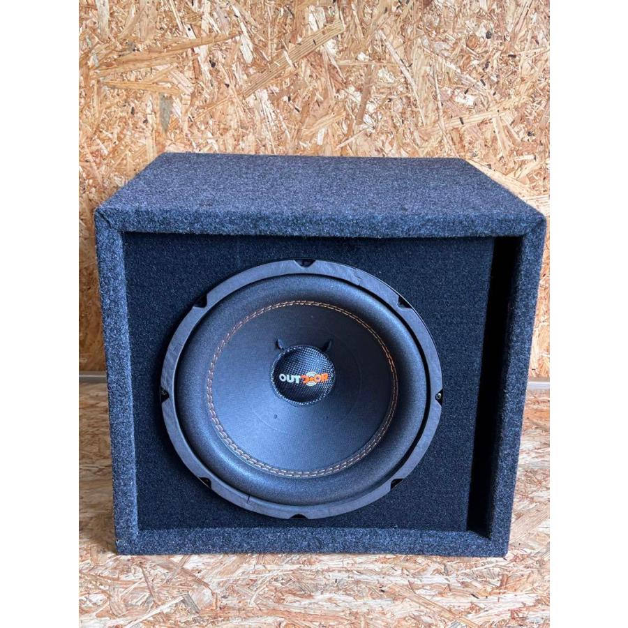 BOMBER サブウーファー10インチ ウーハーボックス付き スピーカー用