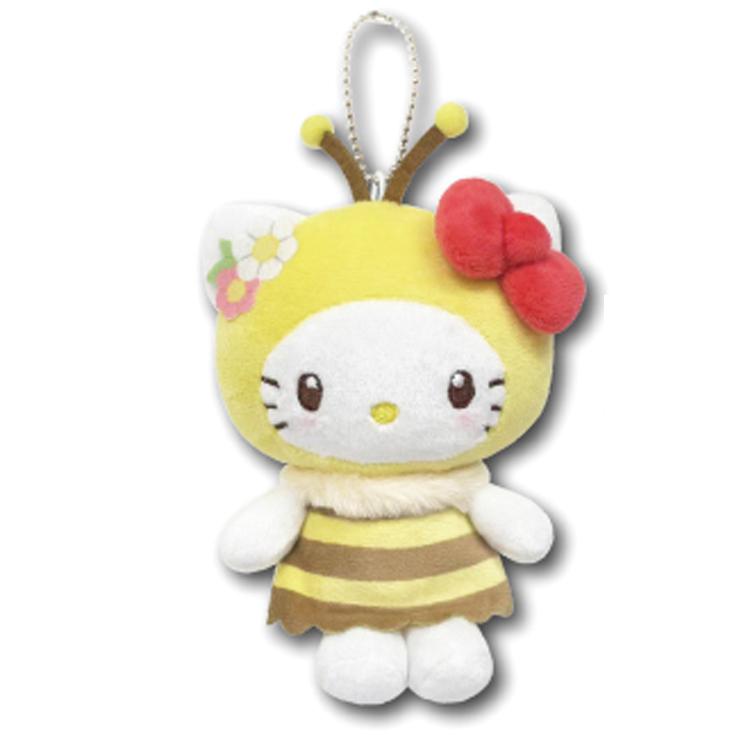 ハローキティ マスコットポーチ ミツバチ 164747 : キャラクター雑貨