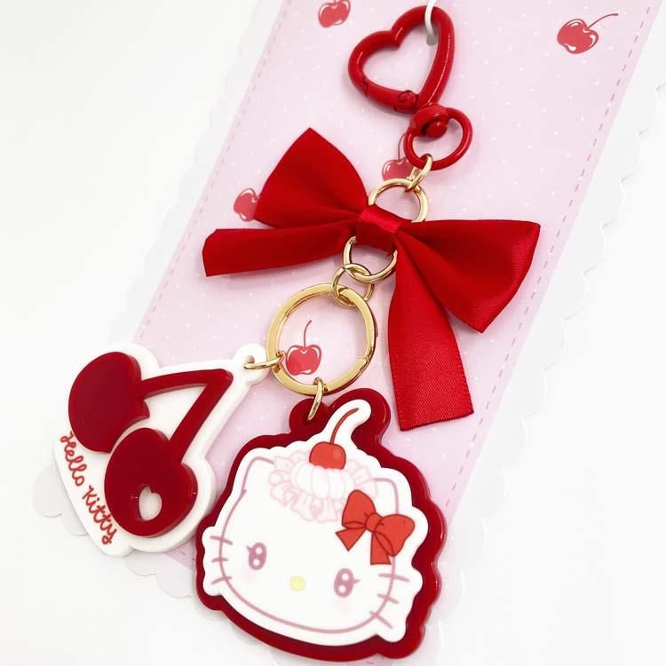 ハローキティ アクリルキーホルダー 564723 ホイップチェリー