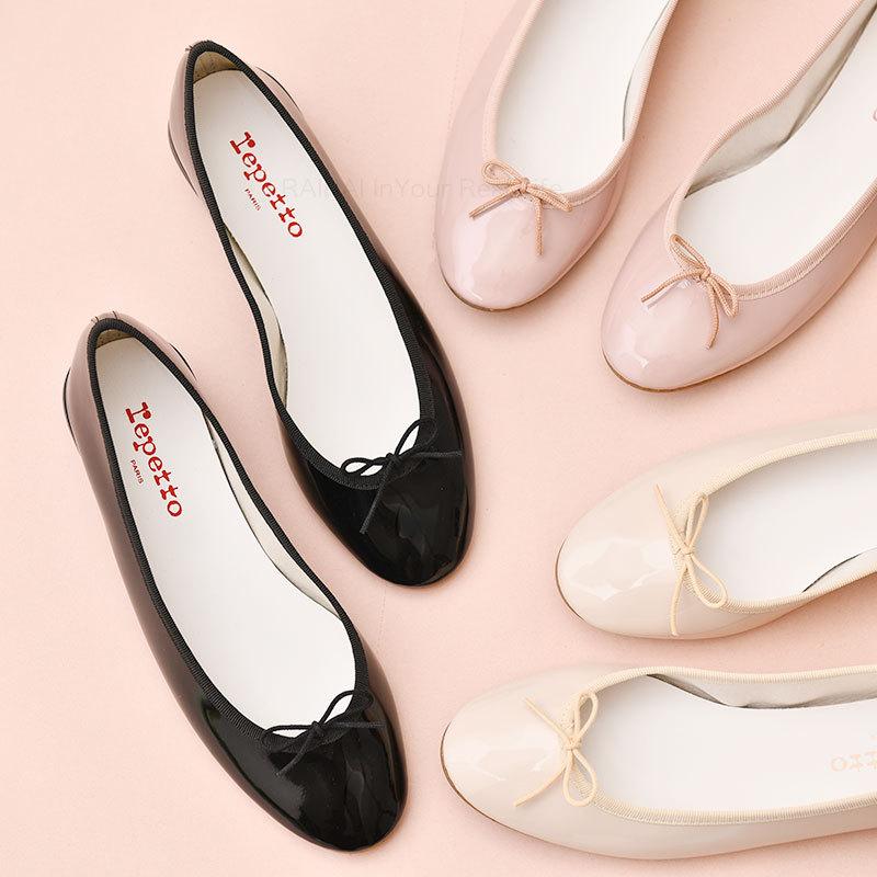 repetto（レペット） バレエシューズ 靴 レディース ブラック 黒