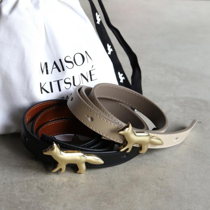 MAISON KITSUNE（メゾン キツネ） ベルト プロファイル フォックス