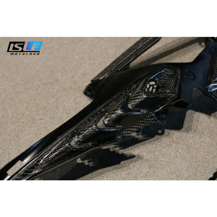 KAWASAKI ZX25R NINJA ウェットカーボン ニーグリップカバー サイド