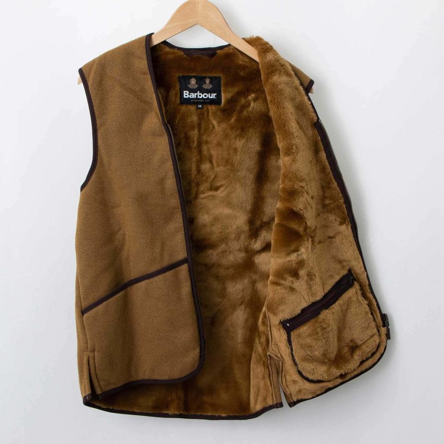 Barbour（バブアー） ライナーベスト WARM PILE WAISTCOAT/ZIP-IN