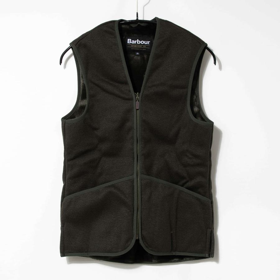 Barbour（バブアー） ライナーベスト WARM PILE WAISTCOAT/ZIP-IN