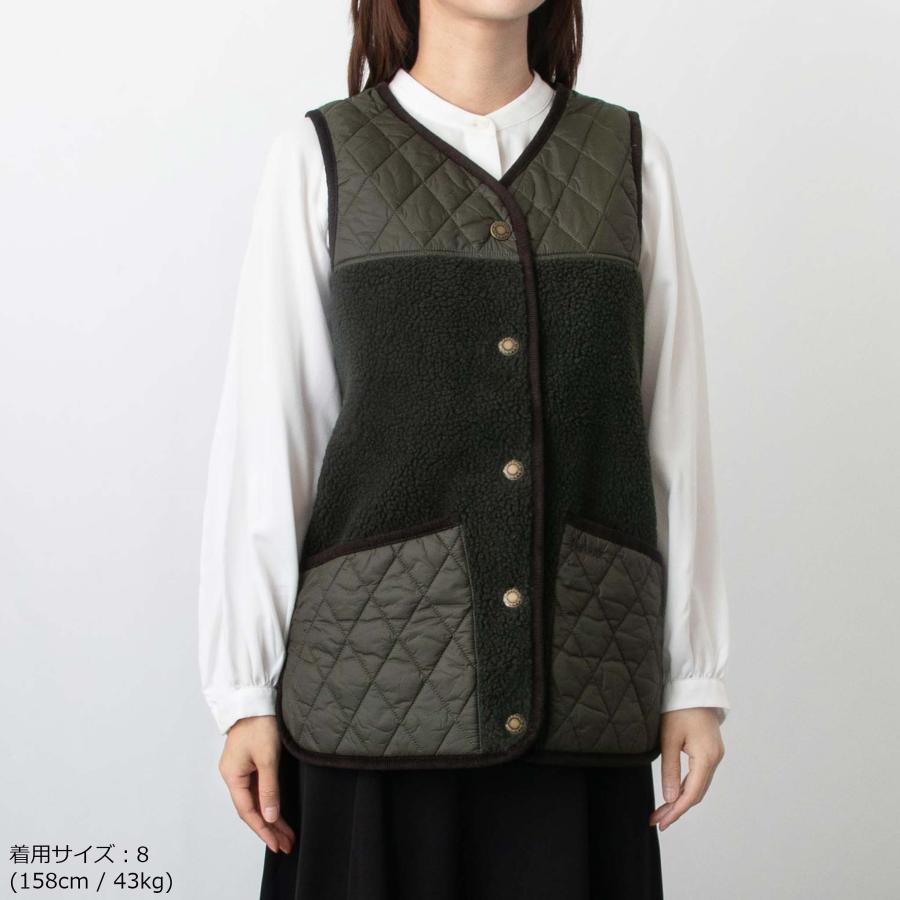 Barbour（バブアー） キルティングベスト フリースベスト BRAMBLES