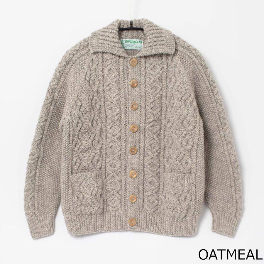 INVERALLAN（インバーアラン） 長袖ニットカーディガン SHETLAND
