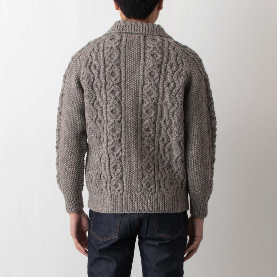INVERALLAN（インバーアラン） 長袖ニットカーディガン SHETLAND