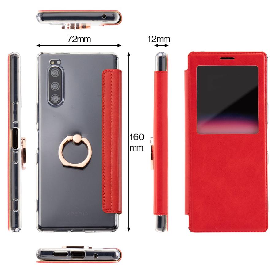 Xperia 5 Xperia5 ケース カバー 手帳型 SO-01M SOV41 901SO スマホ