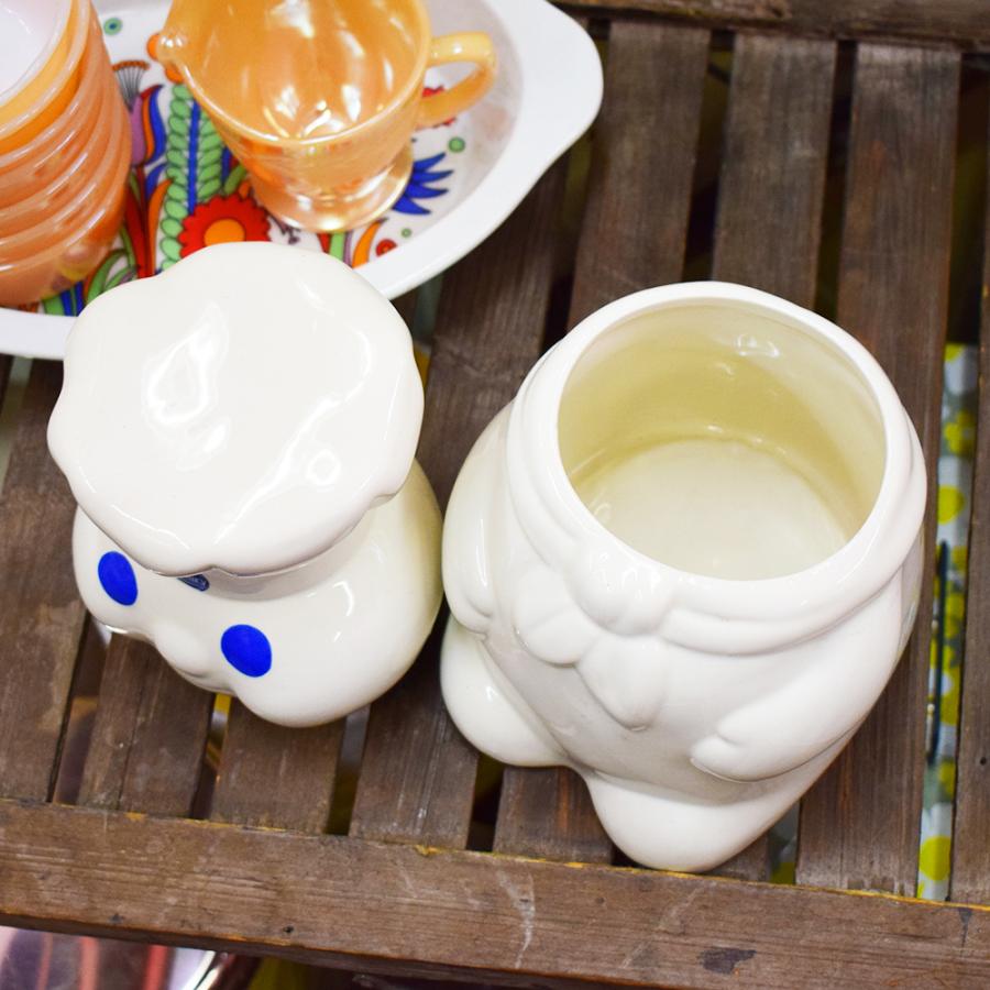 Pillsbury ピルズベリー ドゥボーイ クッキージャー 陶器製 / キッチン