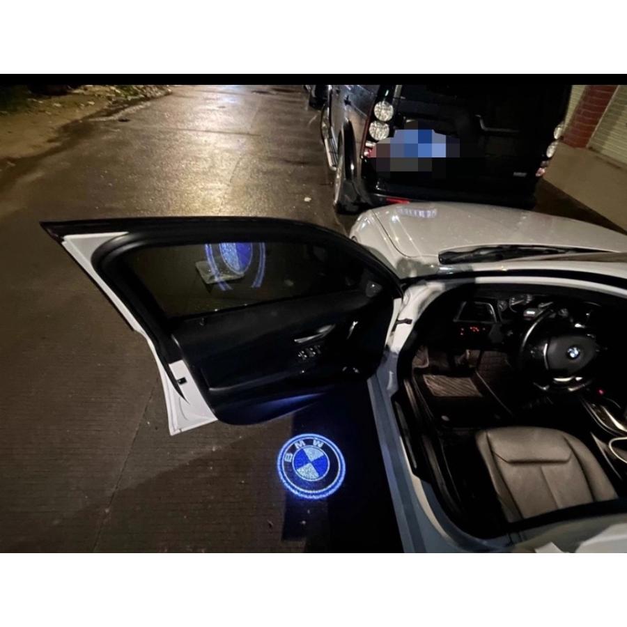 BMW 左右ドア LED HD ロゴ プロジェクター ドア カーテシランプ