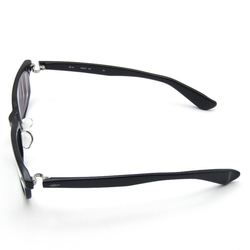 999.9（フォーナインズ） 美品 メガネフレーム NP-61 度入り 日本製