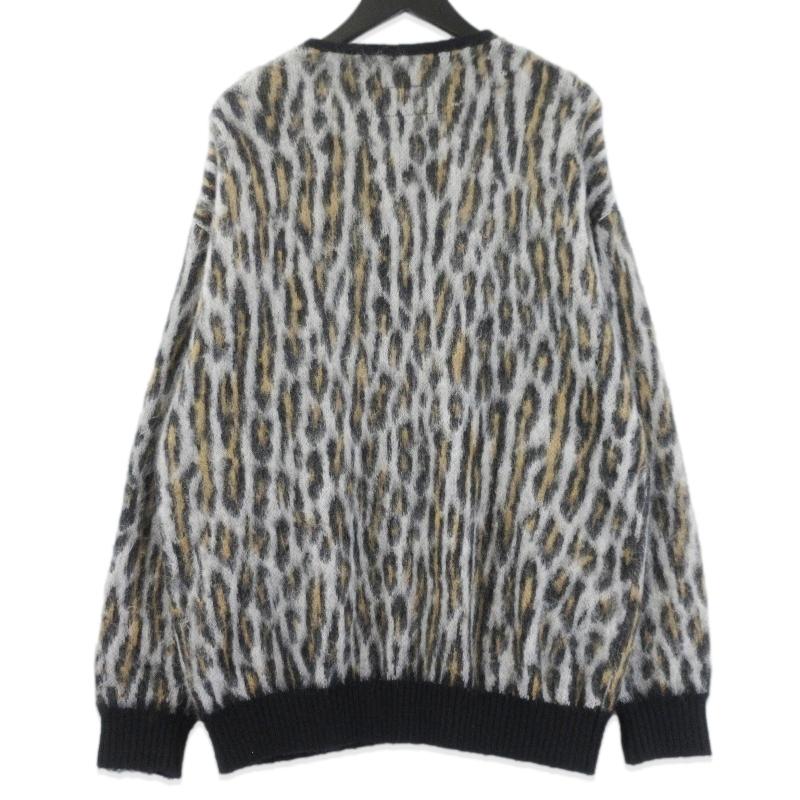 WACKO MARIA（ワコマリア） モヘアカーディガン レオパード ニット