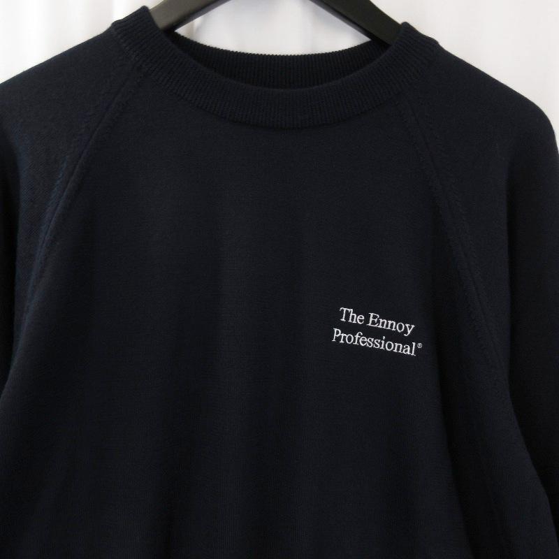 美品 ENNOY エンノイ ニット AW25BRENKT01UM メリノウールセーター